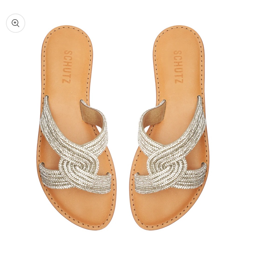 Schutz Rita Glam Sandal/Size 8.5 Brand new never worn
